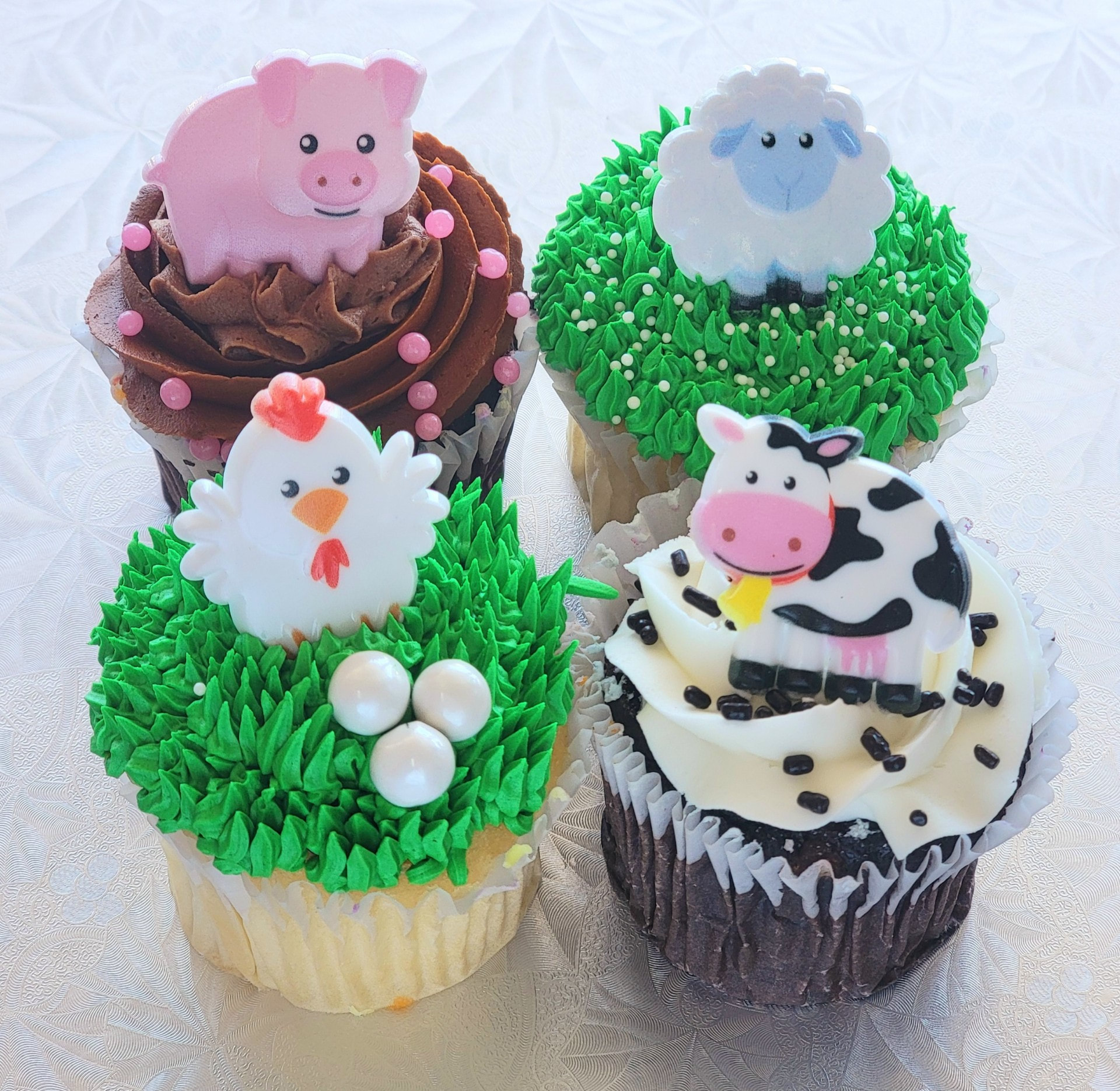 Down on the Farm Cupcakes | Local Pickup at Dewey's Bakery